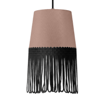 Lampe interiør alcantara puderpink - Sort - KJoF - 5cm - 