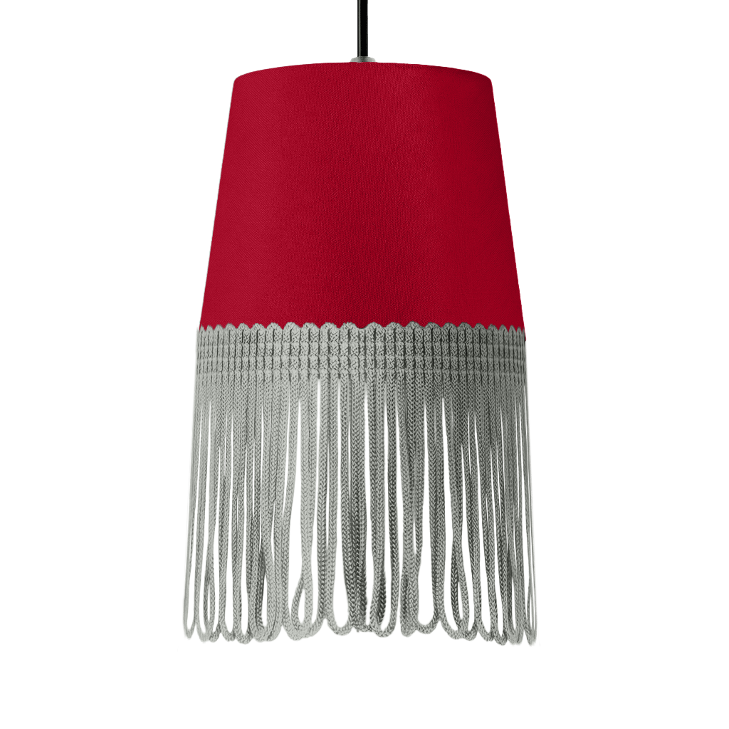 Lampe interiør alcantara rød - Grå - KJoF - 5cm - 