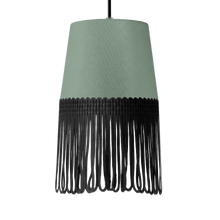 Lampe interiør alcantara salvie grøn - Sort - KJoF - 5cm - 
