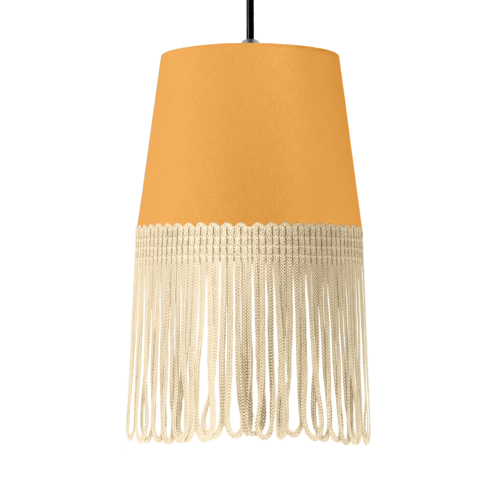 Lampe interiør alcantara sennepsgul - Beige - KJoF - 5cm - 
