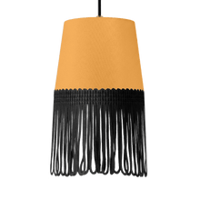 Lampe interiør alcantara sennepsgul - Sort - KJoF - 5cm - 