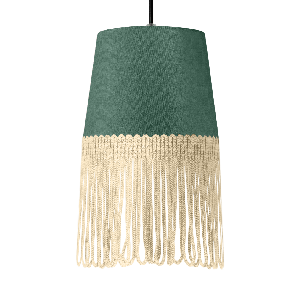 Lampe interiør alcantara skovgrøn - Beige - KJoF - 5cm - 