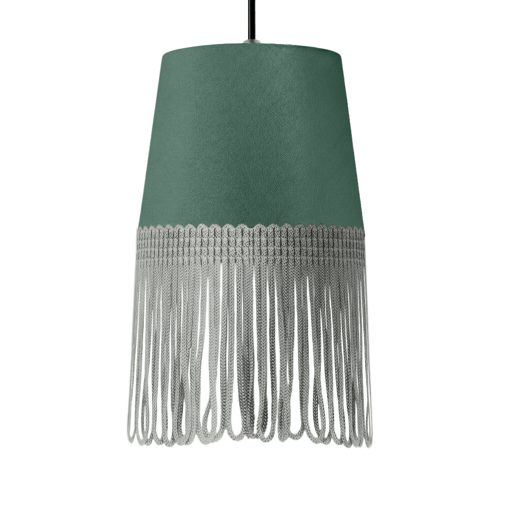 Lampe interiør alcantara skovgrøn - Grå - KJoF - 5cm - 