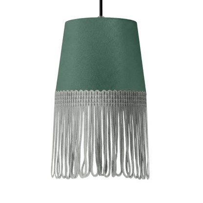 Lampe interiør alcantara skovgrøn - Grå - KJoF - 5cm - 