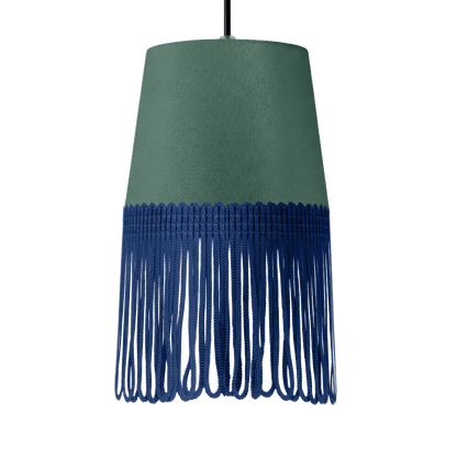 Lampe interiør alcantara skovgrøn - Mørkeblå - KJoF - 5cm - 