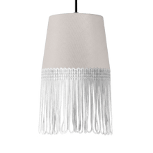 Lampe interiør alcantara sølvgrå - Hvid - KJoF - 5cm - 