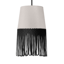 Lampe interiør alcantara sølvgrå - Sort - KJoF - 5cm - 
