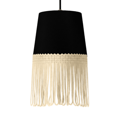 Lampe interiør alcantara sort - Beige - KJoF - 5cm - 