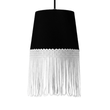 Lampe interiør alcantara sort - Hvid - KJoF - 5cm - 