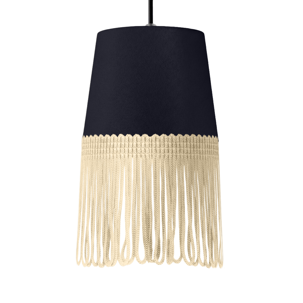 Lampe interiør alcantara stålgrå - Beige - KJoF - 5cm - 