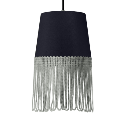 Lampe interiør alcantara stålgrå - Grå - KJoF - 5cm - 