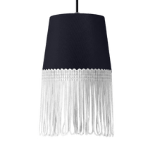 Lampe interiør alcantara stålgrå - Hvid - KJoF - 5cm - 