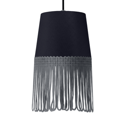 Lampe interiør alcantara stålgrå - Mørkegrå - KJoF - 5cm - 