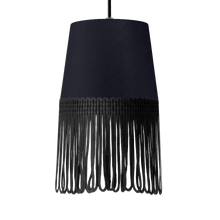 Lampe interiør alcantara stålgrå - Sort - KJoF - 5cm - 