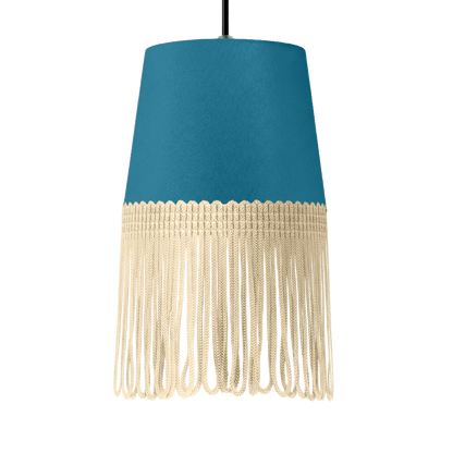 Lampe interiør alcantara tropical blå - Beige - KJoF - 5cm - 