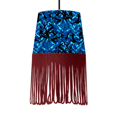 Lampe interiør blå busplys - Bordeaux - KJoF - 5cm - 