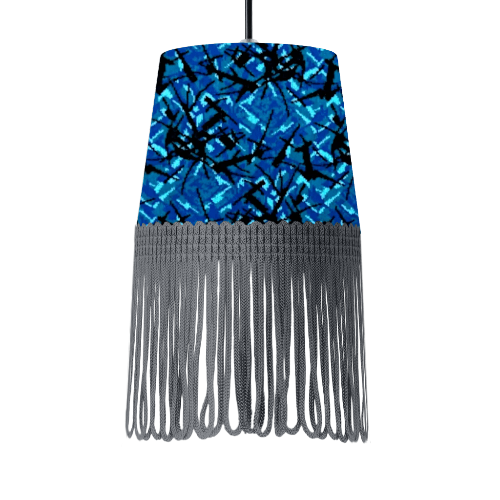 Lampe interiør blå busplys - Mørkegrå - KJoF - 5cm - 