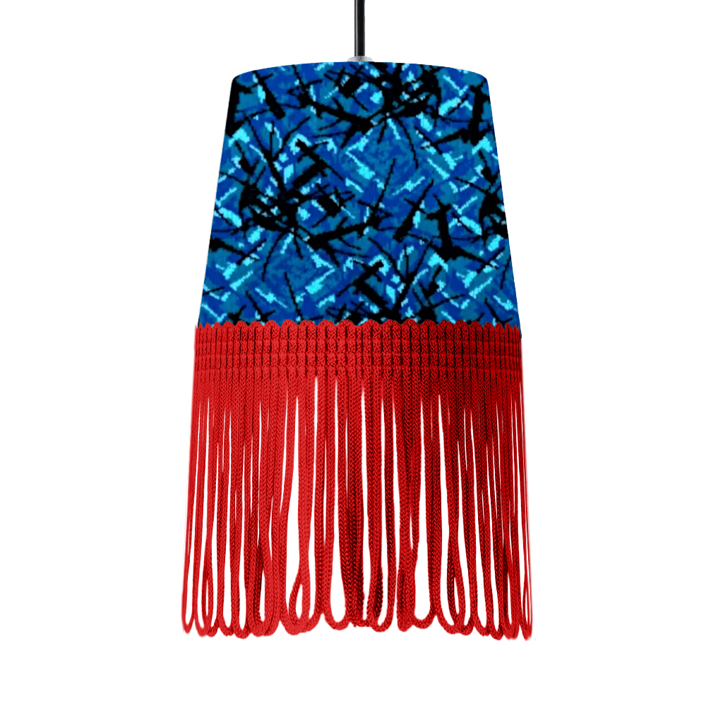 Lampe interiør blå busplys - Rød - KJoF - 5cm - 