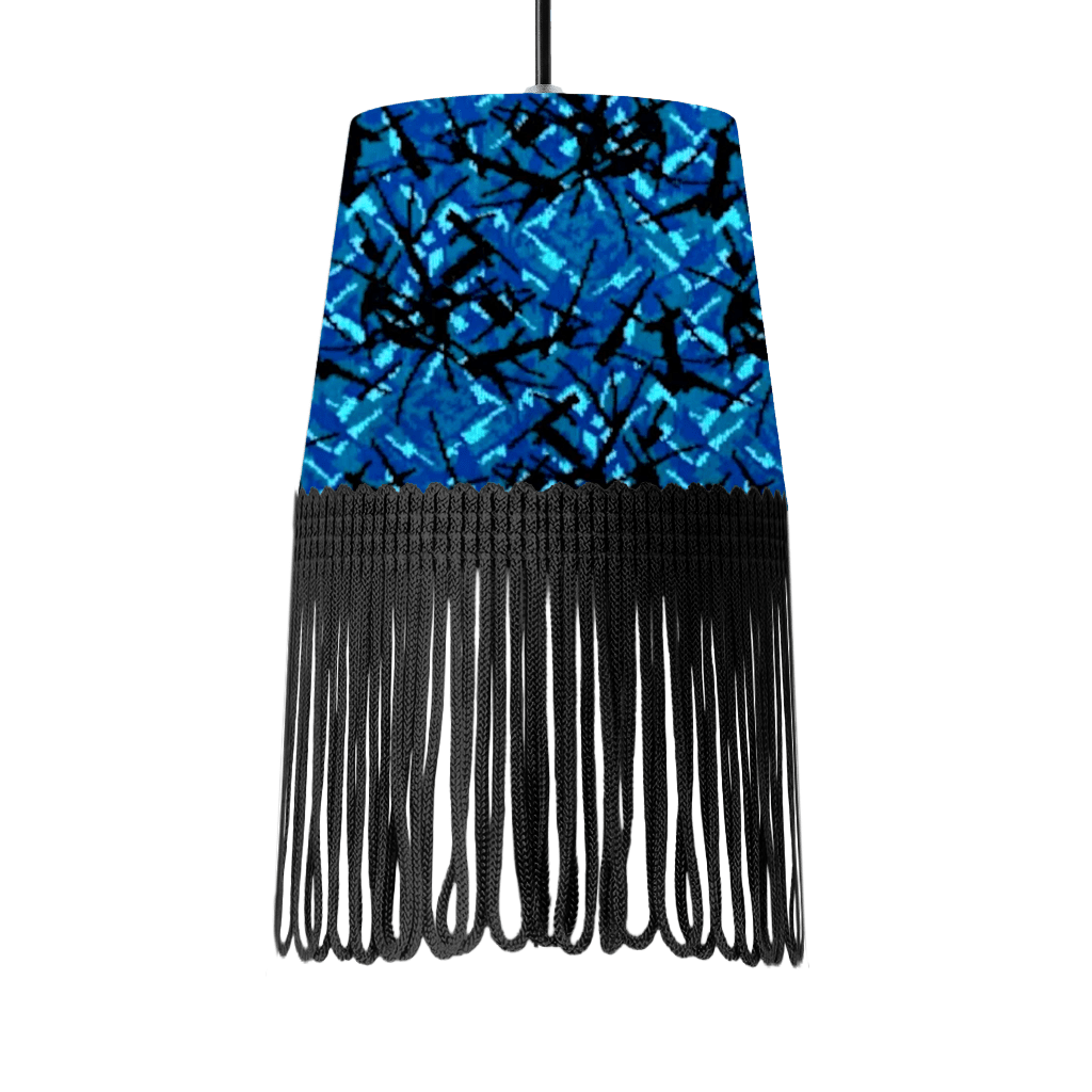 Lampe interiør blå busplys - Sort - KJoF - 5cm - 