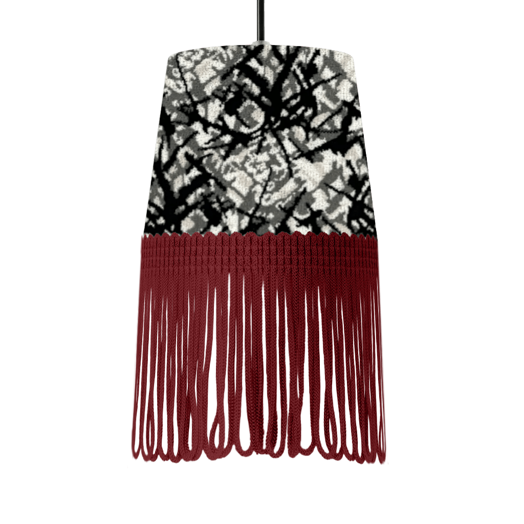 Lampe interiør grå busplys - Bordeaux - KJoF - 5cm - 