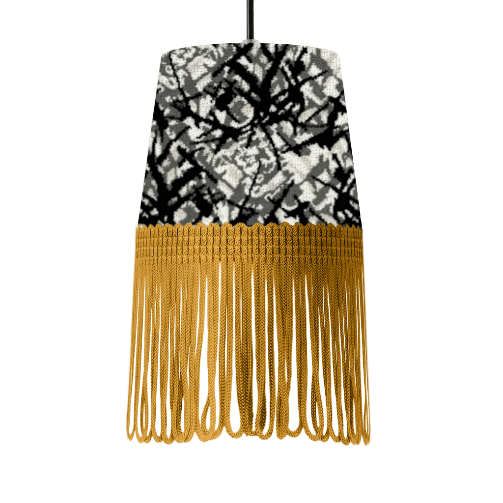 Lampe interiør grå busplys - Guld - KJoF - 5cm - 