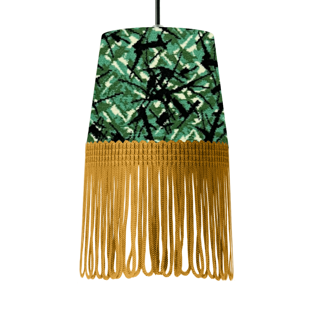 Lampe interiør grøn busplys - Guld - KJoF - 5cm - 