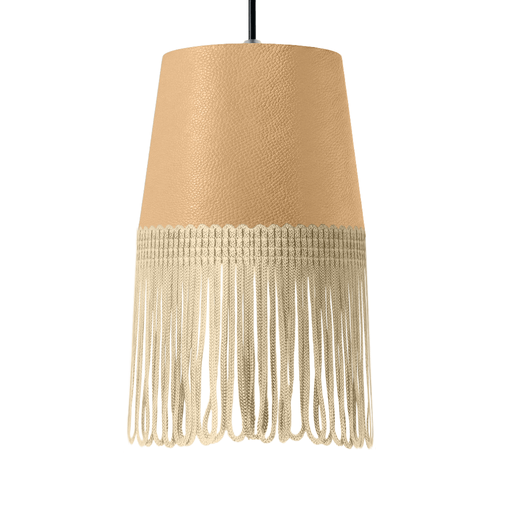 Lampe interiør nappa beige - Beige - KJoF - 5cm - 
