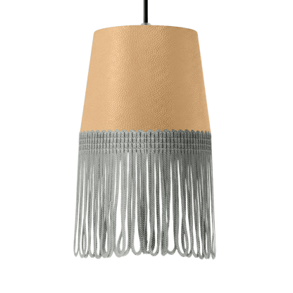 Lampe interiør nappa beige - Grå - KJoF - 5cm - 