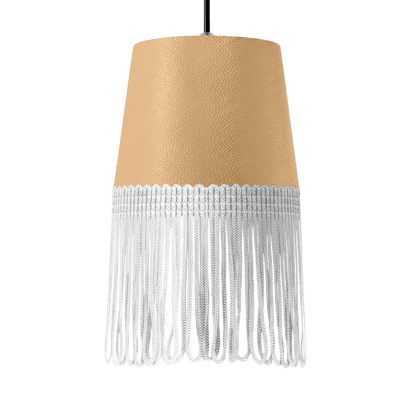 Lampe interiør nappa beige - Hvid - KJoF - 5cm - 