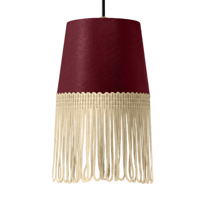 Lampe interiør nappa bordeaux - Beige - KJoF - 5cm - 