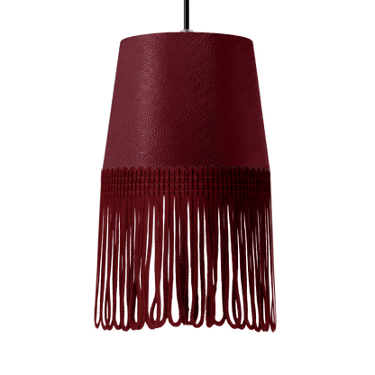Lampe interiør nappa bordeaux - Bordeaux - KJoF - 5cm - 
