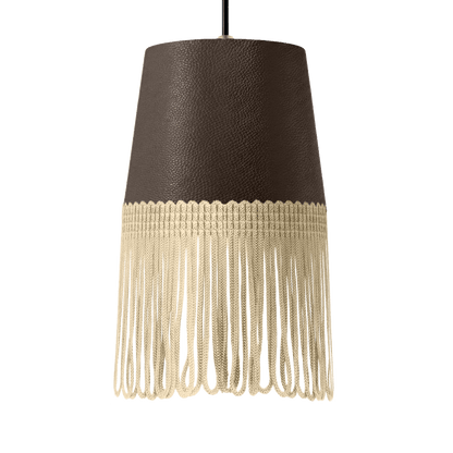 Lampe interiør nappa brun - Beige - KJoF - 5cm - 
