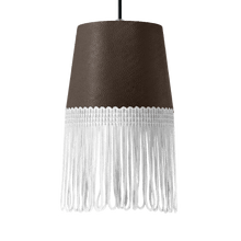 Lampe interiør nappa brun - Hvid - KJoF - 5cm - 