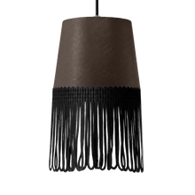 Lampe interiør nappa brun - Sort - KJoF - 5cm - 