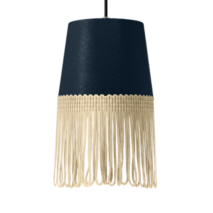 Lampe interiør nappa cobalt blå - Beige - KJoF - 5cm - 