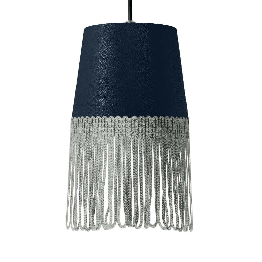 Lampe interiør nappa cobalt blå - Grå - KJoF - 5cm - 