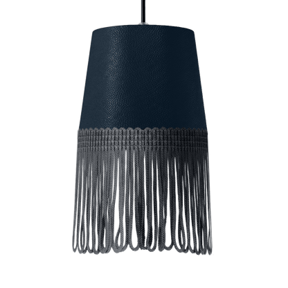 Lampe interiør nappa cobalt blå - Mørkegrå - KJoF - 5cm - 