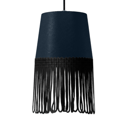 Lampe interiør nappa cobalt blå - Sort - KJoF - 5cm - 