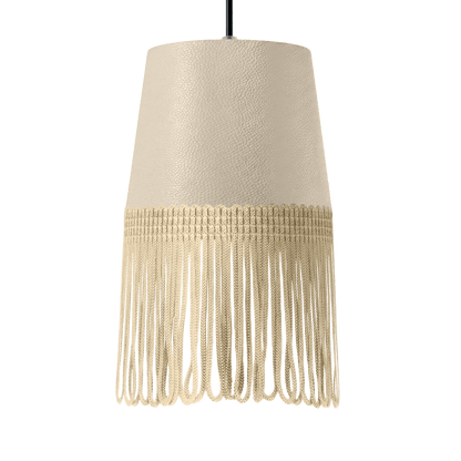 Lampe interiør nappa cream - Beige - KJoF - 5cm - 