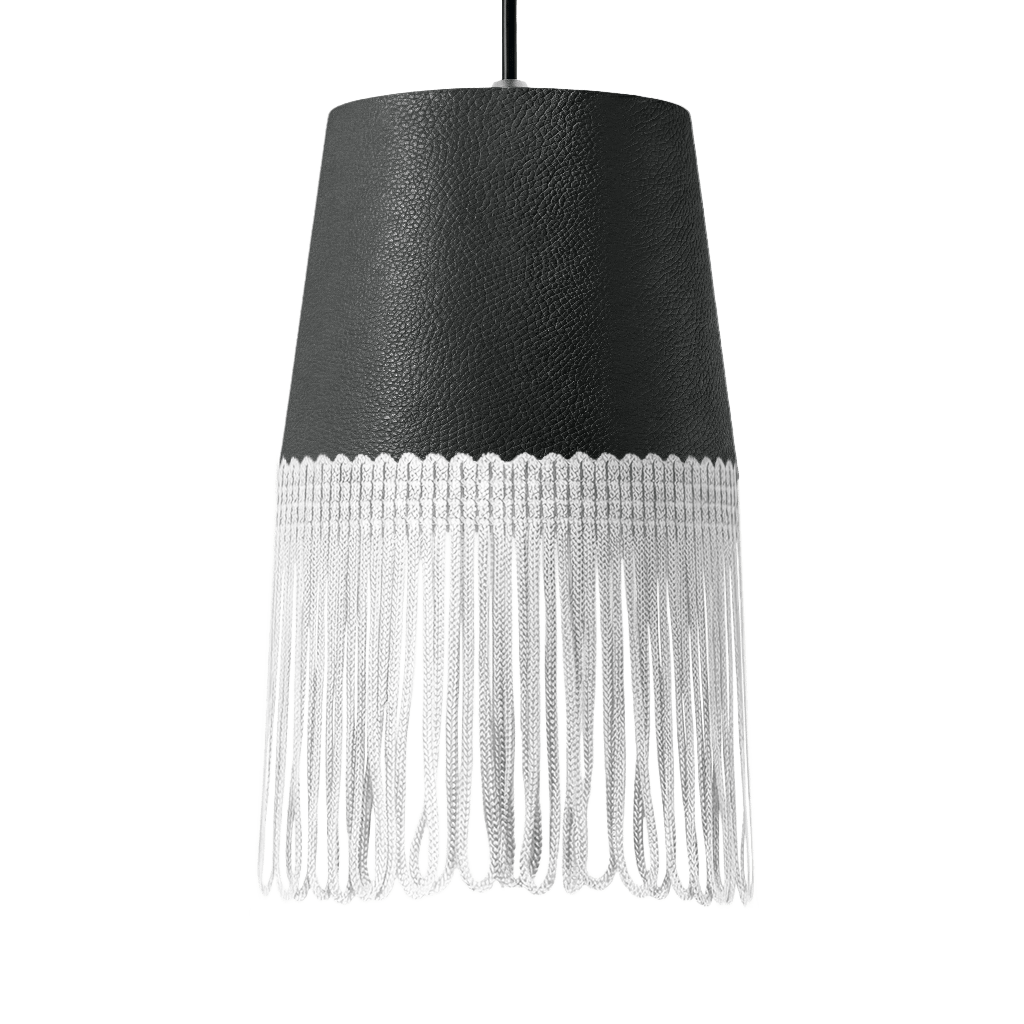 Lampe interiør nappa grå - Hvid - KJoF - 5cm - 