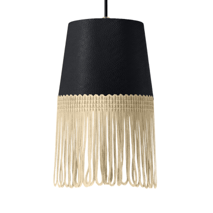 Lampe interiør nappa grafitgrå - Beige - KJoF - 5cm - 