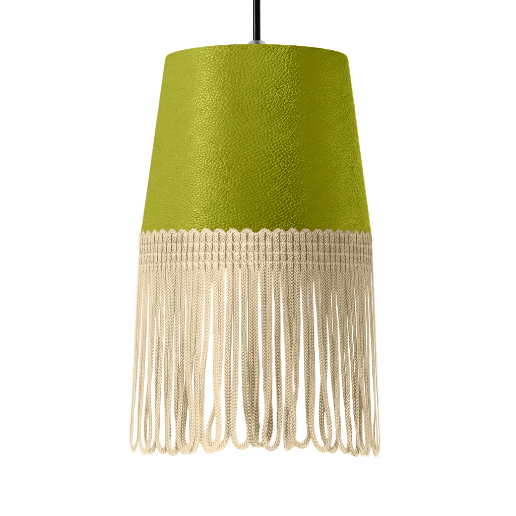 Lampe interiør nappa grøn - Beige - KJoF - 5cm - 