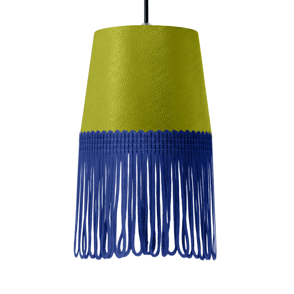 Lampe interiør nappa grøn - Blå - KJoF - 5cm - 