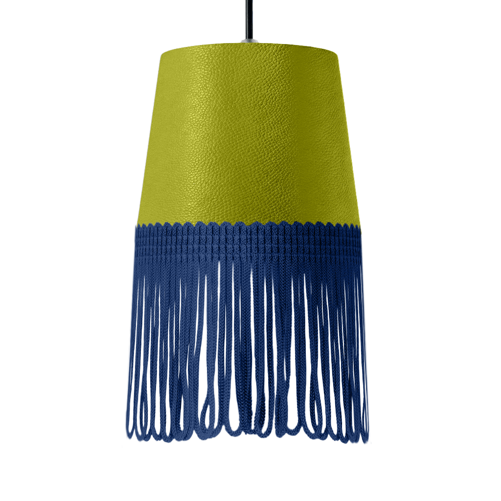 Lampe interiør nappa grøn - Mørkeblå - KJoF - 5cm - 
