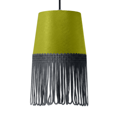 Lampe interiør nappa grøn - Mørkegrå - KJoF - 5cm - 