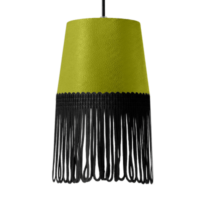 Lampe interiør nappa grøn - Sort - KJoF - 5cm - 