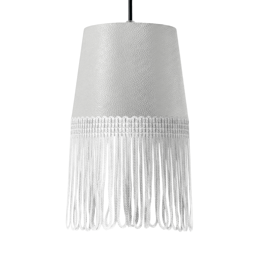 Lampe interiør nappa hvid - Hvid - KJoF - 5cm - 