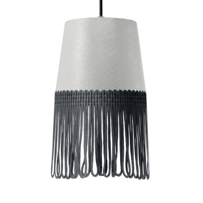 Lampe interiør nappa hvid - Mørkegrå - KJoF - 5cm - 
