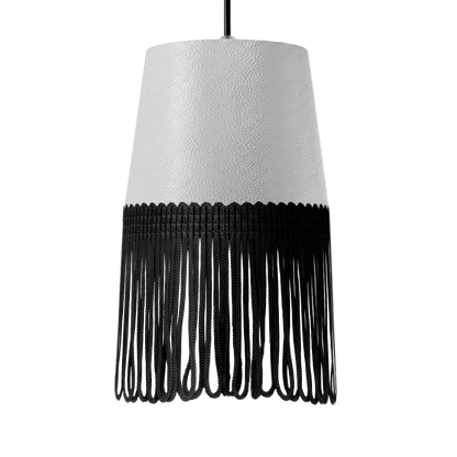 Lampe interiør nappa hvid - Sort - KJoF - 5cm - 