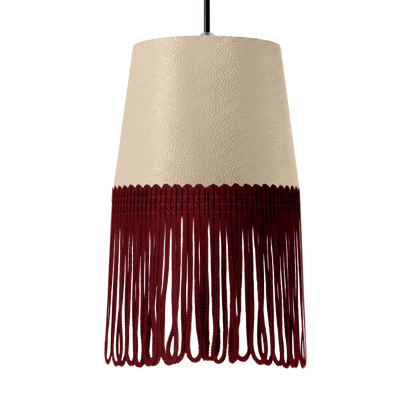 Lampe interiør nappa kiks - Bordeaux - KJoF - 5cm - 